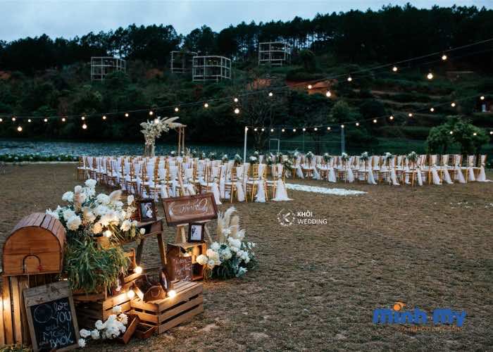 8 địa điểm tổ chức tiệc cưới ngoài trời Đà Lạt