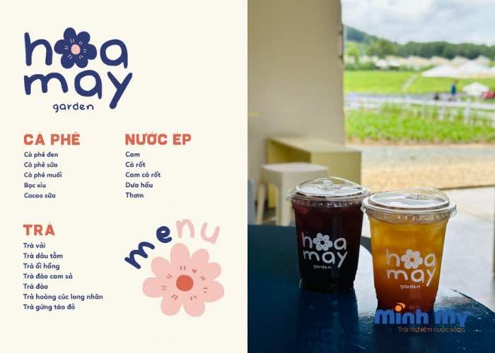 Review quán cafe Hoa Mây Garden Đà Lạt "siêu hot"