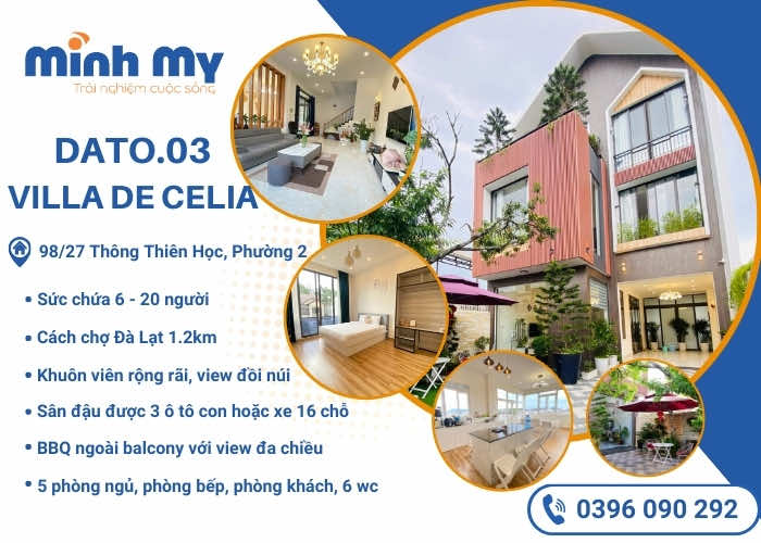 TOP 9 Villa Đà Lạt "ngoài sang - trong xịn"