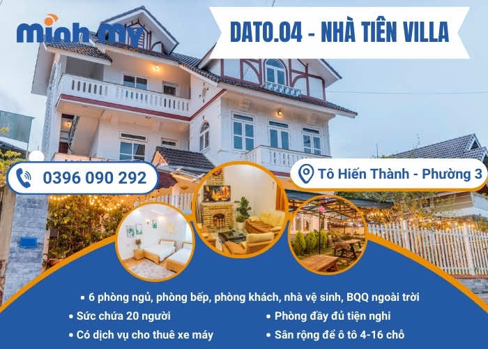 TOP 9 Villa Đà Lạt "ngoài sang - trong xịn"