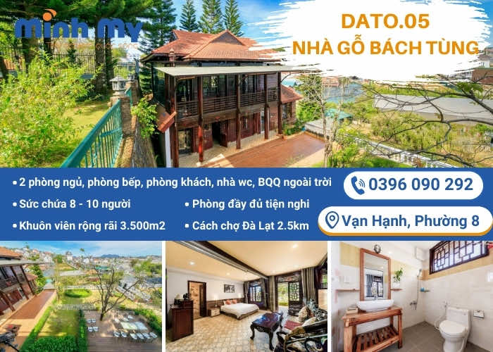 TOP 9 Villa Đà Lạt "ngoài sang - trong xịn"