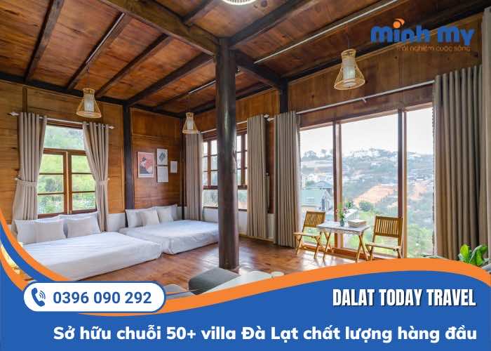 TOP 9 Villa Đà Lạt "ngoài sang - trong xịn"