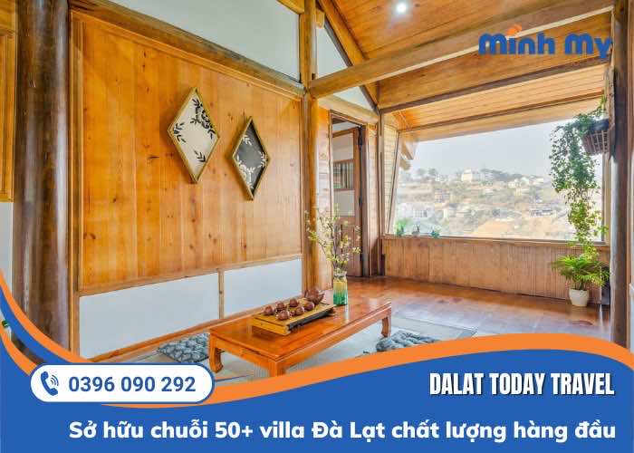 TOP 9 Villa Đà Lạt "ngoài sang - trong xịn"