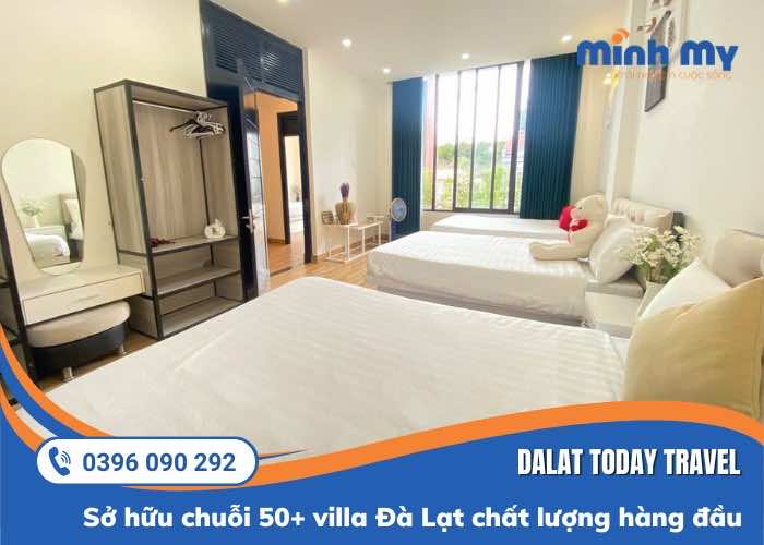 TOP 9 Villa Đà Lạt "ngoài sang - trong xịn"