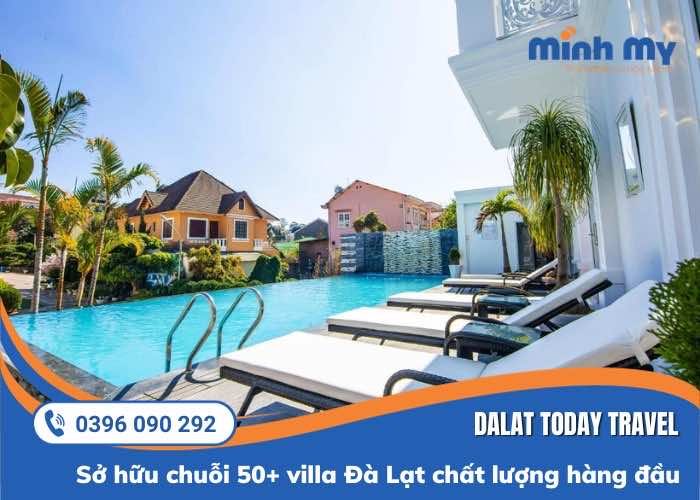 TOP 8 Villa Đà Lạt có hồ bơi đẳng cấp không kém resort