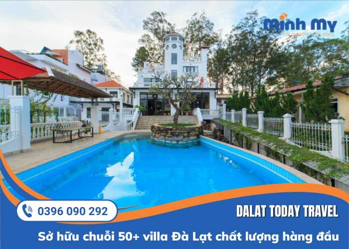 TOP 8 Villa Đà Lạt có hồ bơi đẳng cấp không kém resort