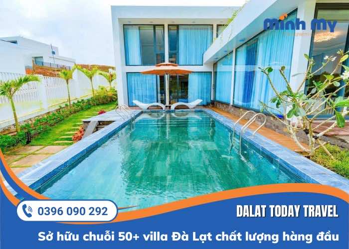 TOP 8 Villa Đà Lạt có hồ bơi đẳng cấp không kém resort