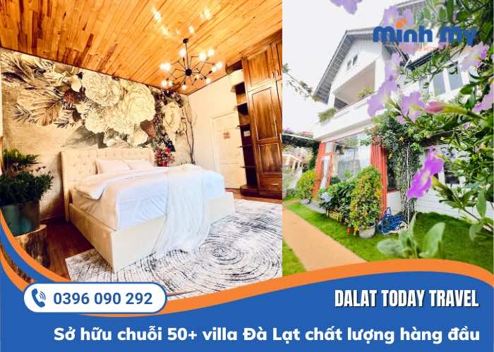 TOP 7 Villa gần chợ Đà Lạt siêu đẹp mà giá lại "mềm"