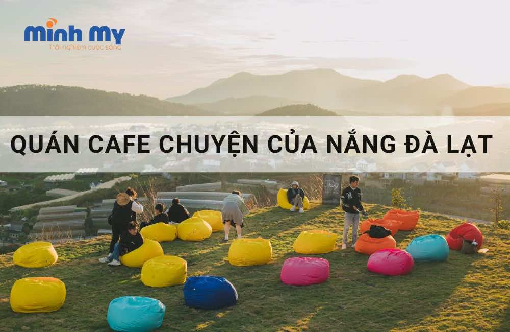 Đến quán cafe Chuyện Của Nắng Đà Lạt chơi cầu trượt máng đồi