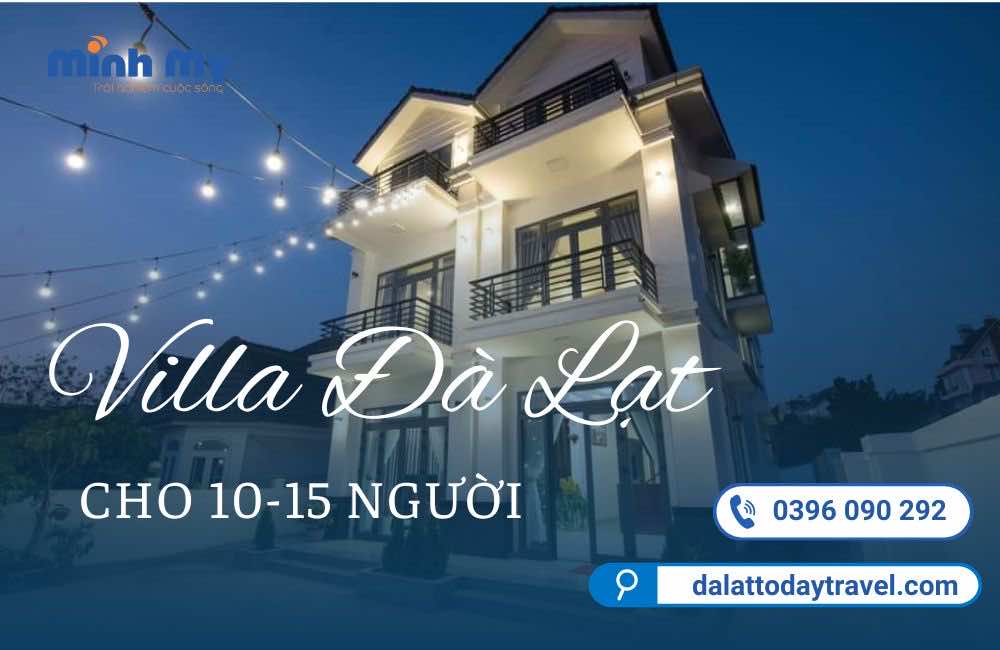 8 Villa Đà Lạt cho 20 người sang chảnh, có sân vườn rộng