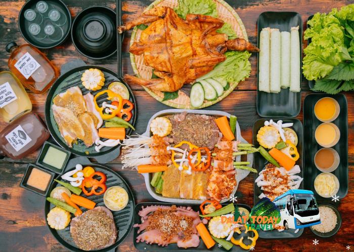 Đến Tiệm Gà Lưng Chừng Đồi thưởng thức bữa ăn view cực chill