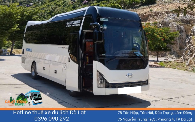 Thuê xe 29 chỗ Đà Lạt Tracomeco