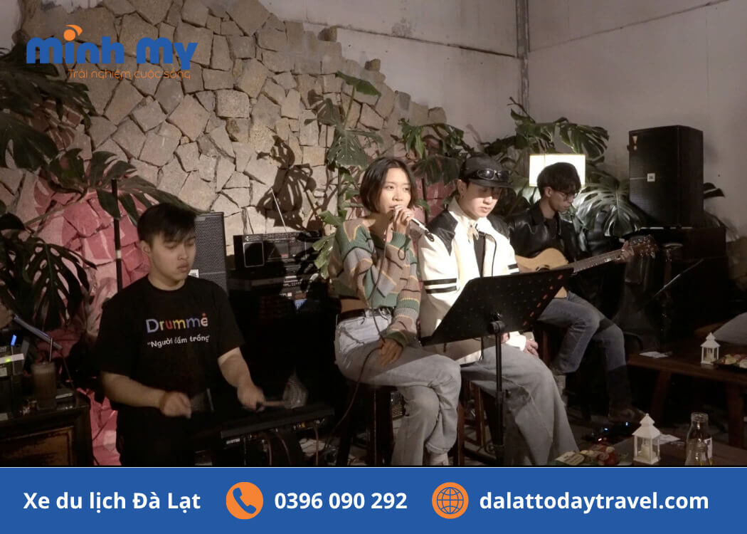 TOP 15 quán cafe acoustic Đà Lạt du dương bản nhạc hay