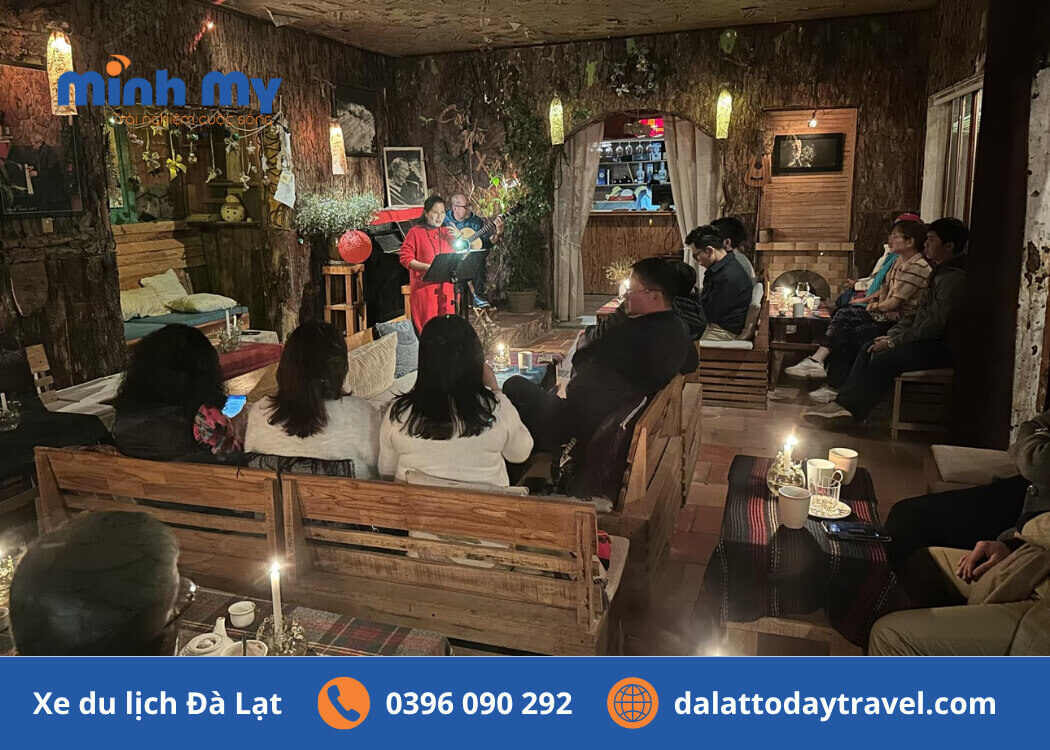 TOP 15 quán cafe acoustic Đà Lạt du dương bản nhạc hay