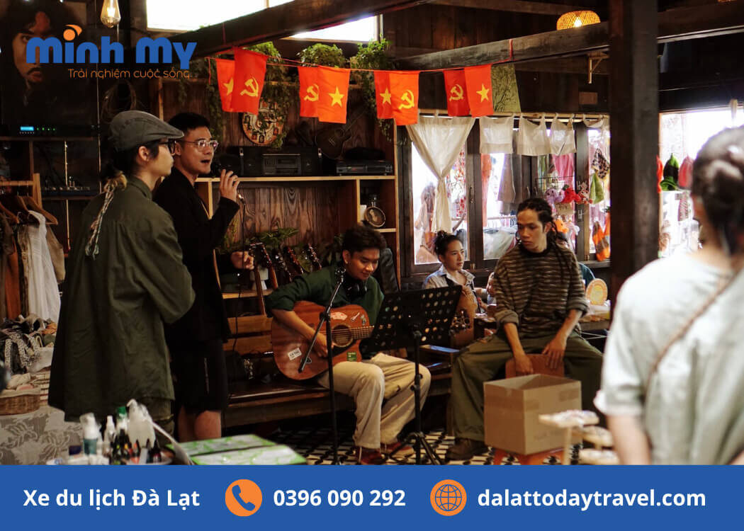 TOP 15 quán cafe acoustic Đà Lạt du dương bản nhạc hay