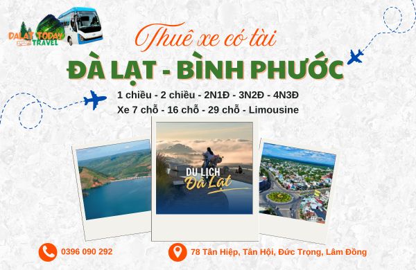 Thuê xe Đà Lạt - Bình Phước