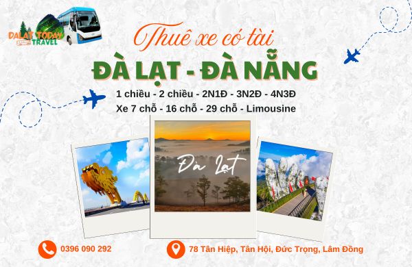 Thuê xe Đà Lạt - Đà Nẵng
