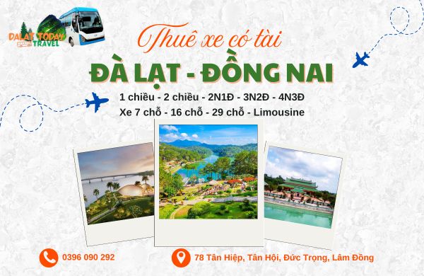 Thuê xe Đà Lạt đi Đồng Nai