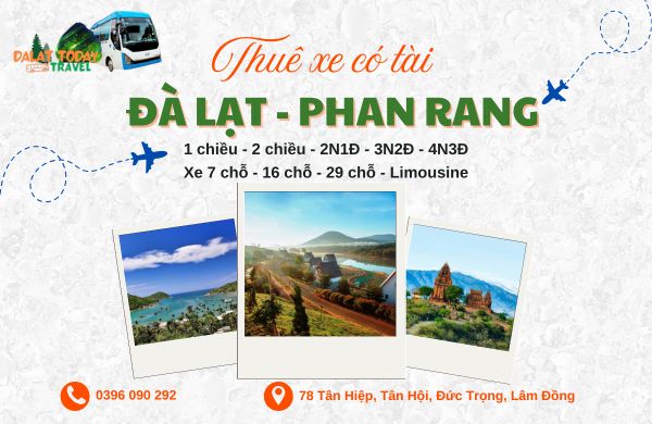 Thuê xe Đà Lạt đi Phan Rang