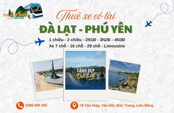 Thuê xe Đà Lạt đi Phú Yên