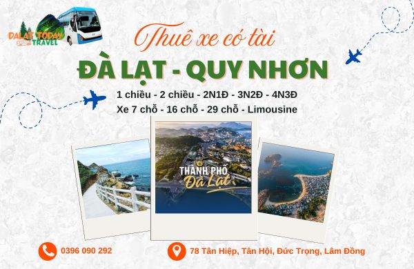 Thuê xe Đà Lạt đi Quy Nhơn