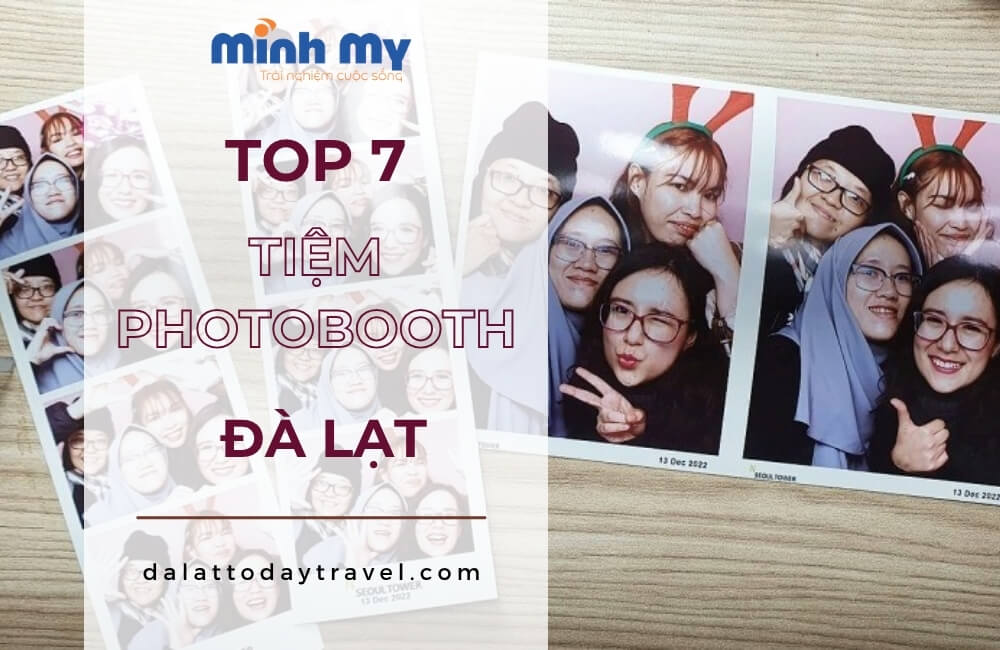 Trải nghiệm 7 tiệm photobooth Đà Lạt "pose dáng" hết mình