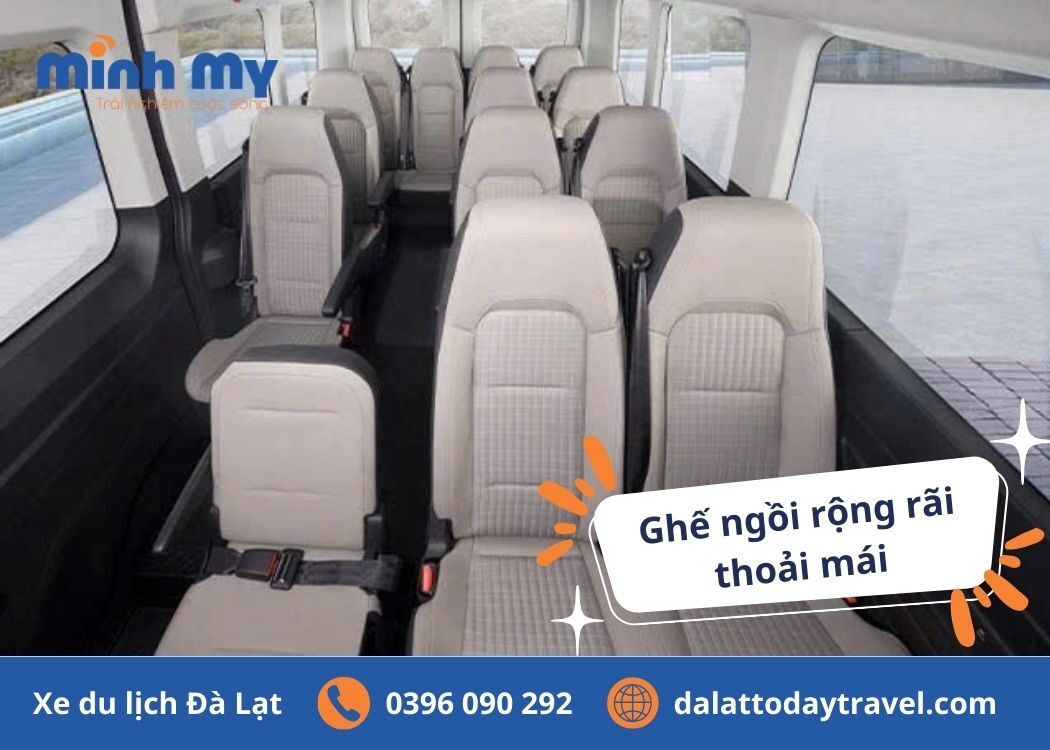 Bảng Giá Thuê Xe 16 Chỗ Tại Đà Lạt – Dịch Vụ Uy Tín, Tận Tâm
