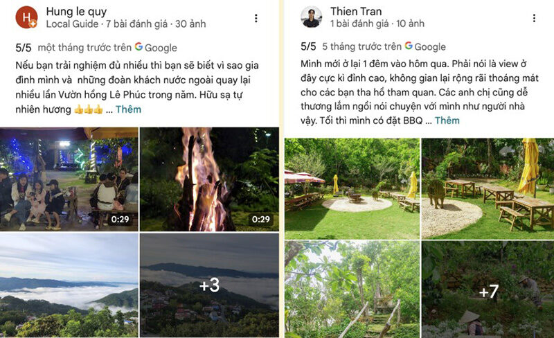 Du khách review Vườn hồng Lê Phúc Đà Lạt