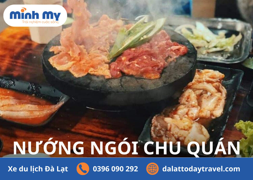 Quáng nướng ngói Thiên Mỹ Đà Lạt