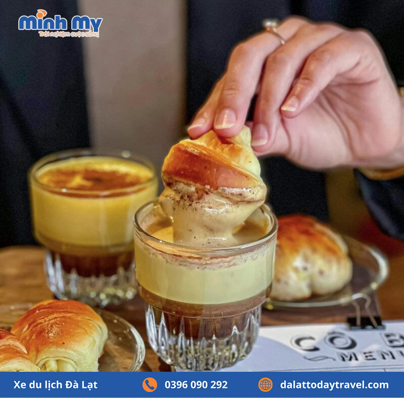 Cafe trứng nóng Tiệm Cafe trứng cô Ba Đà Lạt