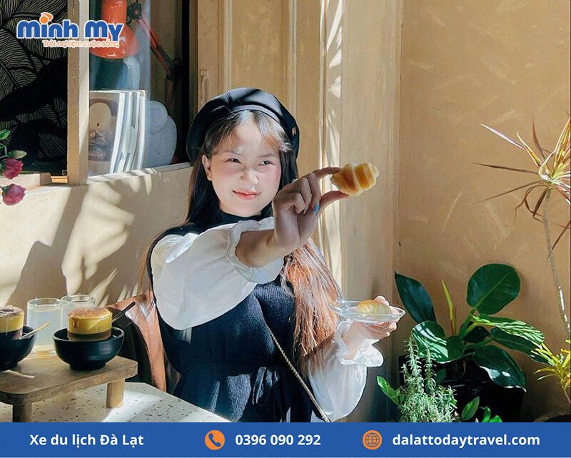 Check in Tiệm Cafe trứng cô Ba Đà Lạt