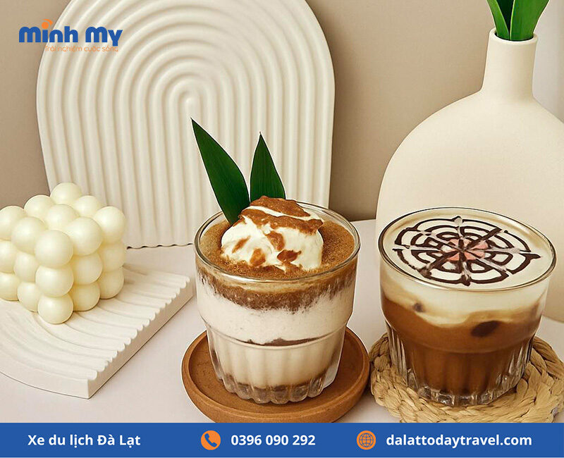 Đồ uống tại Cafe Đà Lạt View