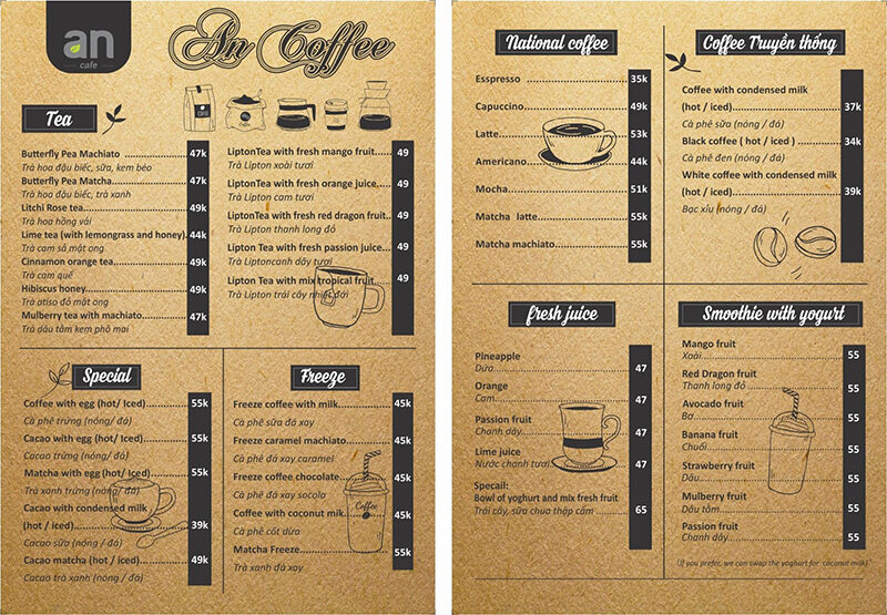 An Cafe Đà Lạt: Tổng hợp 5+ thông tin HOT & Review MỚI nhất