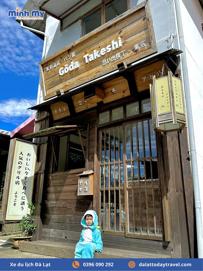 Góc check-in tại Thị trấn Nobi