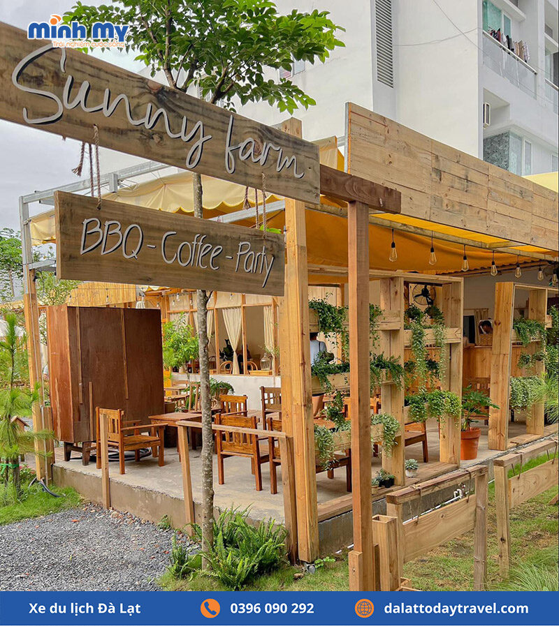Lối vào Sunny Farm Đà Lạt